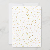 Moderne Pop Fizz Clink Nieuwjaarsfeest Kaart (Achterkant)