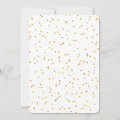 Moderne Pop Fizz Clink Nieuwjaarsfeest Kaart (Achterkant)