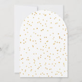 Moderne Pop Fizz Clink Nieuwjaarsfeest Kaart (Achterkant)