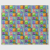 Moderne Pop Kunst Klassieke Muziek Componisten Cadeaupapier (Vlak)