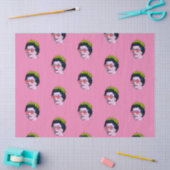 Moderne Pop kunst Koningin in uniale Jack-bril Tissuepapier (Craft)