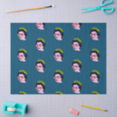 Moderne Pop kunst Koningin in uniale Jack-bril Tissuepapier (Craft)