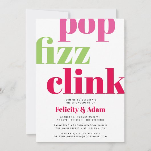 Moderne Pop | Uitnodiging van de indienende partij (Voorkant)