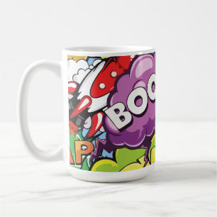 Moderne Popart Koffiemok