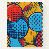 Moderne Popart  Notitieboek (Achterkant)