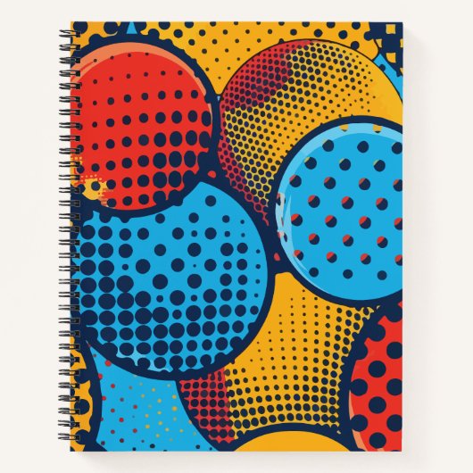 Moderne Popart  Notitieboek (Voorkant)