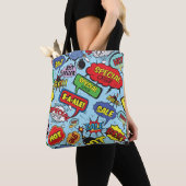 Moderne Popart Tote Bag (Dichtbij)