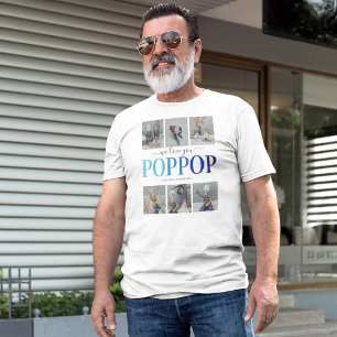 Moderne Poppop Fotocollage T-shirt