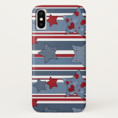 Moderne, populaire, patriottische Case-Mate iPhone case (Achterkant)
