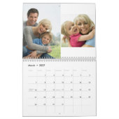 Moderne portfolio fotokalender kalender (Mar 2027)