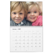 Moderne portfolio fotokalender kalender (Jan 2027)