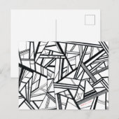 moderne post-Kaart Briefkaart (Voorkant / Achterkant)