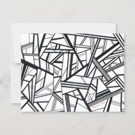 moderne post-Kaart Briefkaart