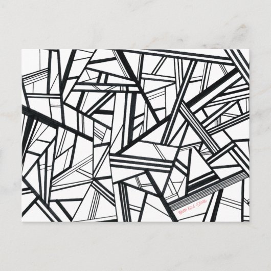 moderne post-Kaart Briefkaart (Voorkant)