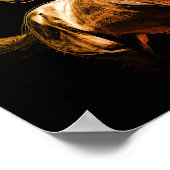 Moderne poster kunst print paardenrennen (Hoek)