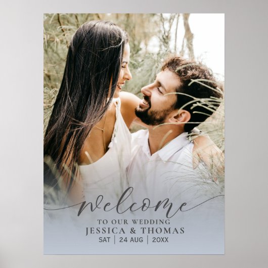 Moderne Poster voor fotokalligrafie (Voorkant)