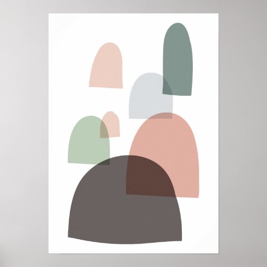 Moderne poster voor moderne kunst uit de midden ee (Voorkant)