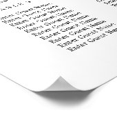 Moderne Poster voor uitzetbare KLEURENKLEUR in scr (Hoek)