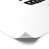 Moderne Poster voor zwart-witreisobjecten Motif (Hoek)