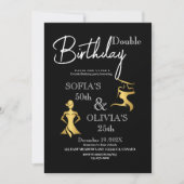 Moderne Premium Chic Verjaardag Elke Leeftijd Zwar Kaart (Voorkant)