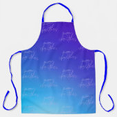 Moderne Premium-feestdag met prettige kerst Schort (Voorkant)