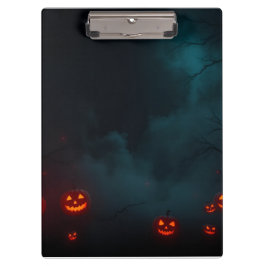 Moderne Premium Halloween-merkdesign Klembord