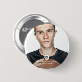 Moderne Preppy herdenken schoolteam spelers Ronde Button 5,7 Cm (Voorkant /achterkant)