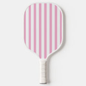 Moderne Preppy Pastel Roze Monogram Pickleball Paddle (Voorkant)