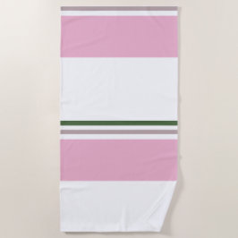 Moderne Preppy Patroon Strandlaken