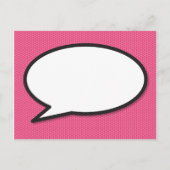 Moderne pret baby shower roze uitnodiging briefkaart (Achterkant)