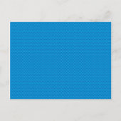 Moderne pret blauwe stripboek bruiloft uitnodiging briefkaart (Achterkant)