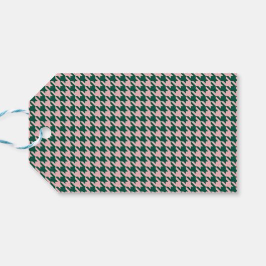 Moderne prettige feestdag en heldere kerstfeestdag cadeaulabel (Achterkant Horizontaal)