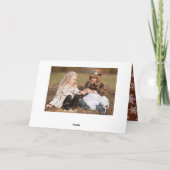 Moderne Prettige feestdagen 2-FOTO-kerst Kaart (Achterkant)