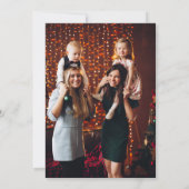 Moderne Prettige Feestdagen Eenvoudige Geometrisch (Achterkant)