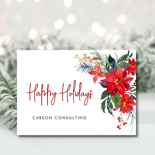 Moderne Prettige feestdagen Feestdagenkaart