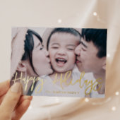 Moderne Prettige feestdagen foto