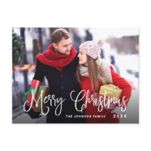 Moderne Prettige feestdagen kerstgroet