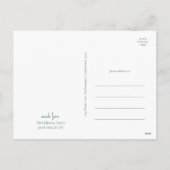 Moderne Prettige feestdagen Verticale foto van gro (Achterkant)