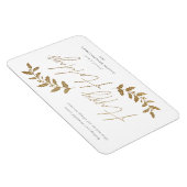 Moderne Prettige feestdagen zakelijke feestdag Magneet (Rechterzijde)