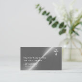 Moderne Priester Pastoor Dominee Diaken Geestelijk Visitekaartje (Staand voorkant)