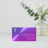 Moderne priester pastoor minister geestelijkheid G Visitekaartje (Staand voorkant)