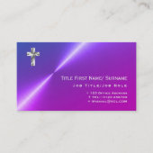 Moderne priester pastoor minister geestelijkheid G Visitekaartje (Voorkant)