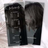 Moderne Prijslijst van het menu Prijs van het menu