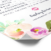 Moderne prijslijst voor de moderne platte productd poster (Hoek)