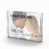 Moderne prijsopgave Geëngageerde foto vond één van (Rechts)