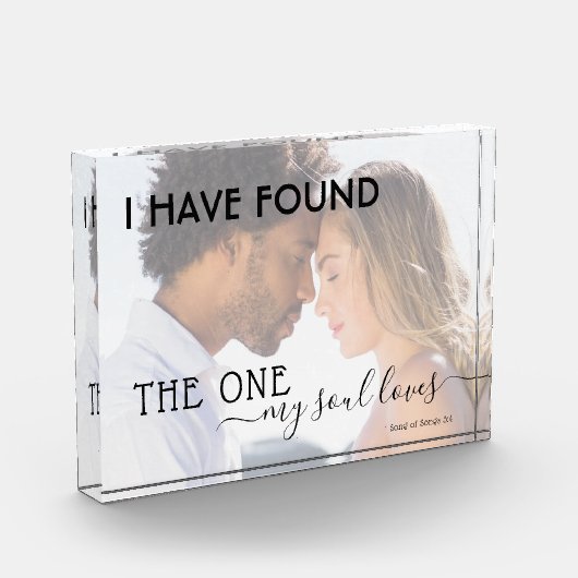 Moderne prijsopgave Geëngageerde foto vond één van (Links)