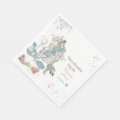 Moderne Prinses Koninklijke Verjaardag Servet (Hoek)