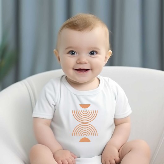 Moderne Print Baby kinderen Wit | T-shirts |