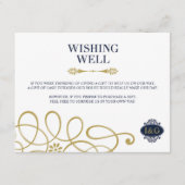 Moderne Print De liefde bruiloft wensen goed Kaart (Voorkant)