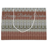 Moderne Print Grote Verjaardag Gift Bag Groot Cadeauzakje (Voorkant)